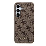 GUESS futera do SAMSUNG A55 GUOHCSA55G4GFBR (PU 4G Classic Metal Logo) brzowy