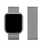FORCELL F-DESIGN FA03 pasek do APPLE Watch 38 / 40 / 41 mm srebrny