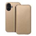 Kabura DUAL POCKET Book do IPHONE 16 złoty
