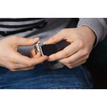 FORCELL F-DESIGN FA10 pasek / opaska do Apple Watch 38/40/41mm srebrny