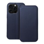 Kabura DUAL POCKET Book do IPHONE 16 Pro granatowy