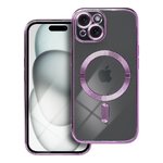 Futera Electro Mag Cover kompatybilny z MagSafe do IPHONE 15 fioletowy