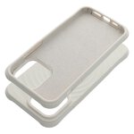 Silicone Zephyr Mag Cover kompatybilny z MagSafe do IPHONE 15 PLUS biay