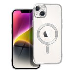 Futera Electro Mag Cover kompatybilny z MagSafe do IPHONE 14 PLUS srebrny