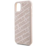 Oryginalne Etui KARL LAGERFELD Hardcase KLHCN61PQKPMP do iPhone 11 (Quilted K Pattern / rowy)