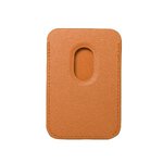 Portfel magnetyczny Leather Mag Wallet pomaraczowy
