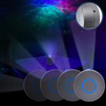 Lampka nocna projektor gwiazd nieba LED RC-K-272 czarny