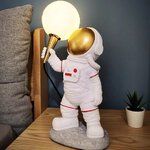 Lampka nocna ASTRONAUTA Art Deco stojcy (wzr 1) AMTL