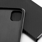 Kabura LUNA Book Carbon do IPHONE 14 czarny