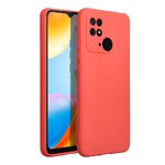 Futera SILICONE do XIAOMI Redmi 10C brzoskwiniowy