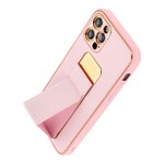 Futera LEATHER Case Kickstand do IPHONE 15 PLUS rowy