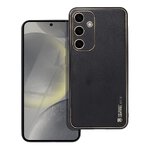 Futera LEATHER Case skrzany do SAMSUNG Galaxy S24 PLUS czarny