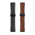 DUX DUCIS pasek YA skrzany 20 mm czarny