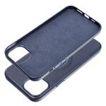 Futera Roar Leather Mag Case kompatybilny z MagSafe - do iPhone 15 Plus Granatowy