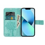 Kabura MEZZO Book do SAMSUNG A35 5G drzewo zielony
