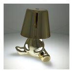 Lampka nocna GOLD MAN Art Deco siedzcy (wzr 7) MLTL