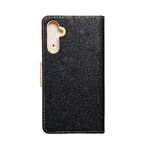 Kabura Fancy Book do SAMSUNG A34 5G czarny / zoty