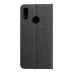 Kabura LUNA Book Carbon do HUAWEI P Smart 2019 czarny