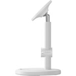 BASEUS uchwyt biurkowy teleskopowy magnetyczny kompatybilny z Magsafe BS-HP014 biay