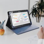 Uniwersalne etui / pokrowiec BLUN na tablet 10" niebieski (UNT)