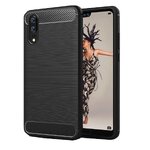 Futera CARBON do HUAWEI P20 PRO czarny