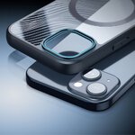 DUX DUCIS futera AIMO MAG kompatybilny z MagSafe do IPHONE 15 Plus czarny