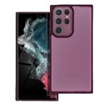 Futera VARIETE do SAMSUNG S22 Ultra purpurowy