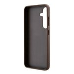 GUESS futera do SAMSUNG A55 GUOHCSA55G4GFBR (PU 4G Classic Metal Logo) brzowy