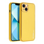 Futera LEATHER Case skrzany do IPHONE 14 PLUS ty