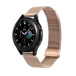 DUX DUCIS pasek MILANESE magnetyczny ze stali nierdzewnej 22 mm zoty