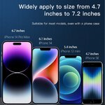 FORCELL F-Grip GuardianAV uchwyt samochodowy do kratki wlotu czarny
