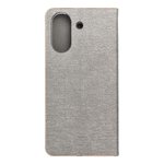 Kabura LUNA Book Gold do XIAOMI Redmi 13C / POCO C65 srebrny