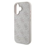 GUESS futerał do IPHONE 16 Plus GUHCP16MG4GFPI (PU 4G Classic) różowy