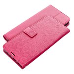 Kabura MEZZO Book do SAMSUNG A13 4G mandala magenta