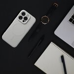 Futera Silicone Mag Cover kompatybilny z MagSafe do IPHONE 15 PRO MAX tytanowy