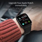 DUX DUCIS pasek YA skrzany do Apple Watch 38 / 40 / 41 mm czarny