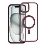 Futera Matte Mag Cover kompatybilny z MagSafe do IPHONE 15 PLUS czerwony