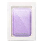Portfel magnetyczny Leather Mag Wallet liliowy