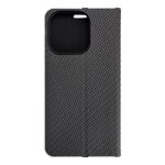 Kabura LUNA Book Carbon do IPHONE 15 Pro czarny