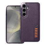 Futera MILANO do SAMSUNG S24 Plus ciemny fiolet