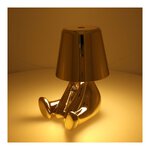 Lampka nocna GOLD MAN Art Deco siedzcy (wzr 5) MLTL