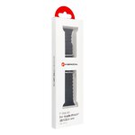 FORCELL F-DESIGN FA12 pasek / opaska do Apple Watch 38/40/41mm czarna