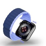 DUX DUCIS pasek LD silikonowy do Apple Watch 42 / 44 / 45 mm niebieski