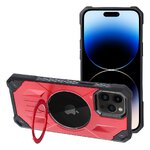 Futera Armor Mag Cover kompatybilny z MagSafe do IPHONE 14 PRO czerwony
