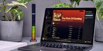 Equalizer RGB Redleaf 40LED - srebrny
