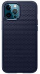Etui do iPhone 12 Pro Max, Spigen Liquid Air Case Navy Blue