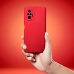 Futera SOFT do XIAOMI Redmi 13C / POCO C65 czerwony