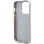 GUESS futera do IPHONE 15 Pro GUHCP15LPS4DGPS (Strass Metal Logo) srebrny