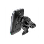 WiWU - Uchwyt samochodowy magnetyczny CH314 na kratk wlotu z adowaniem bezprzewodowym 15W