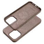 Woven Mag Cover kompatybilne z MagSafe do IPHONE 15 PRO MAX jasny brzowy